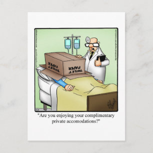 Cartão Postal Engraçado Obter Um Cartão-Postal Bem Humorado