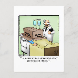 Cartão Postal Engraçado Obter Um Cartão-Postal Bem Humorado