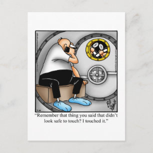 Cartão Postal Engraçado Obter Um Cartão-Postal Bem Humorado