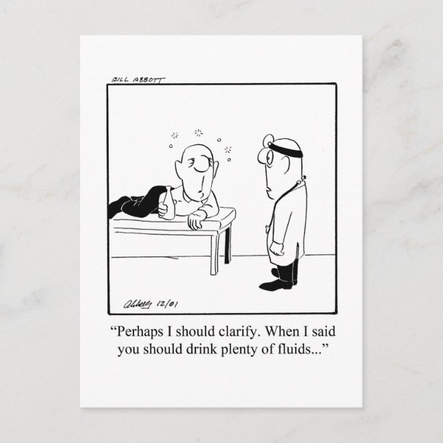 Cartão Postal Engraçado Obter Um Cartão-Postal Bem Humorado (Frente)