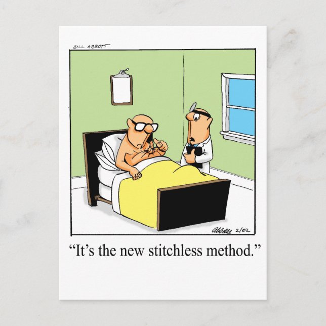 Cartão Postal Engraçado Obter Um Cartão-Postal Bem Humorado (Frente)