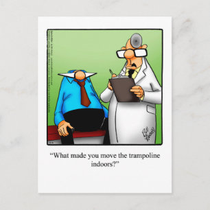 Cartão Postal Engraçado Obter Um Cartão-Postal Bem Humorado