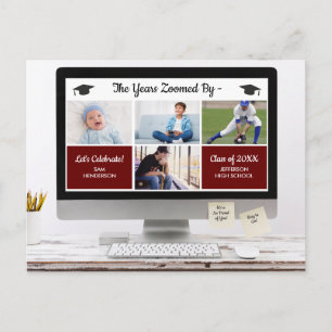 Cartão Postal Engraçado Os Anos Se Passaram Rápido, Fotos Festa 