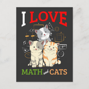 Cartão Postal Engraçado Professor de Ciência Animal de Math e 