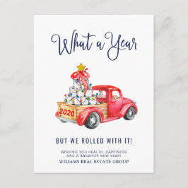 Cartão Postal Engraçado Que Corporação de Natal