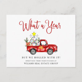 Cartão Postal Engraçado Que Corporação de Natal