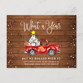 Cartão Postal Engraçado Que Corporação de Natal