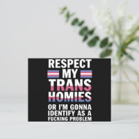 Engraçado Respeite Meus Amigos Trans Mês do Orgulh