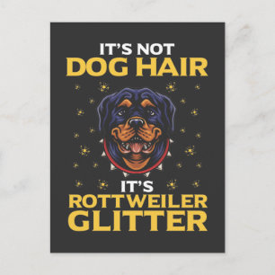 Cartão Postal Engraçado Rottweiler Cão Humor