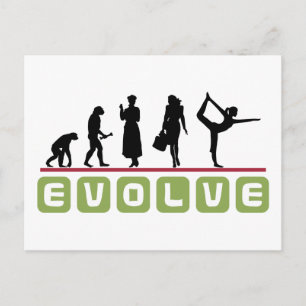 Cartão Postal Engraçado Yoga Gift