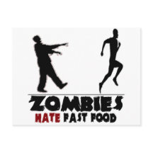 Engraçado Zombies Comida rápida