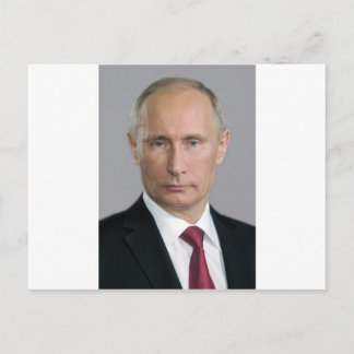Cartão Postal Engrenagem de Vladimir Putin