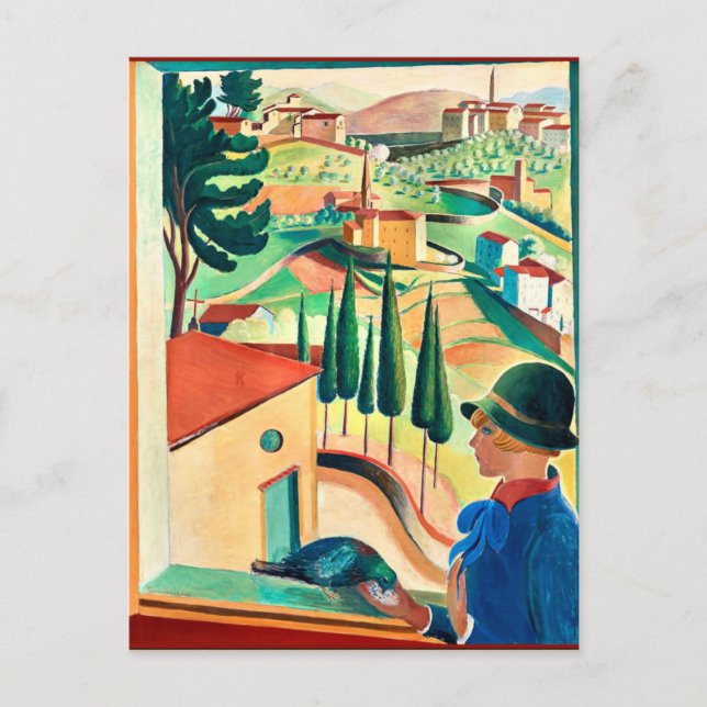 Cartão Postal Engstrom - Den Givmild Gossen (Frente)