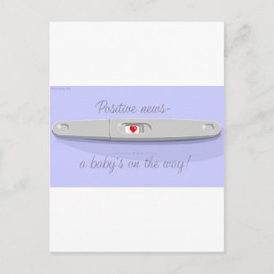 CARTÃO POSTAL ENSAIO DE PREG POSITIVO