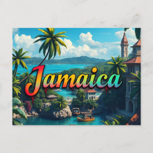 Cartão Postal enseada da Jamaica