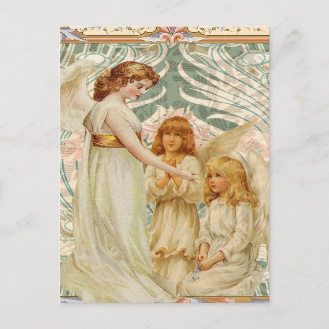 Cartão Postal Ensinando lições (Frente)