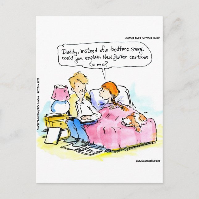 Cartão Postal Ensine-Me A Ler O Pai Da Sátira Engraçado (Frente)