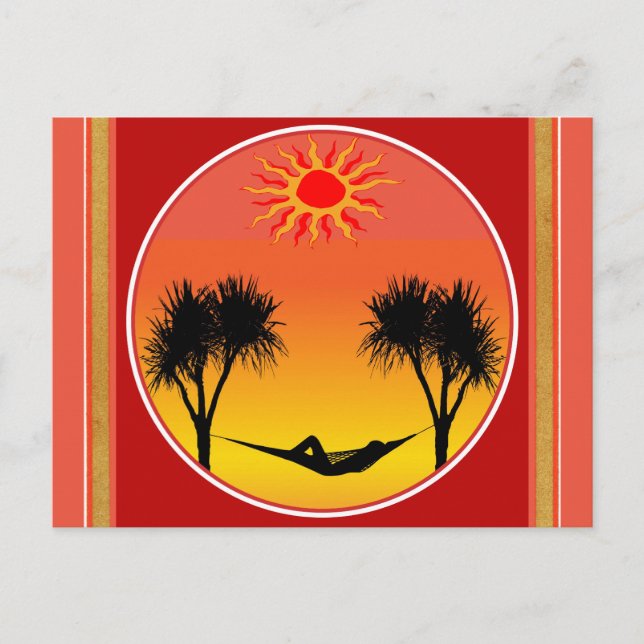Cartão Postal Ensolarado (Frente)