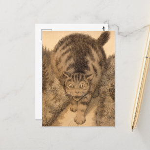 Cartão Postal Então a mesa foi longe e longe