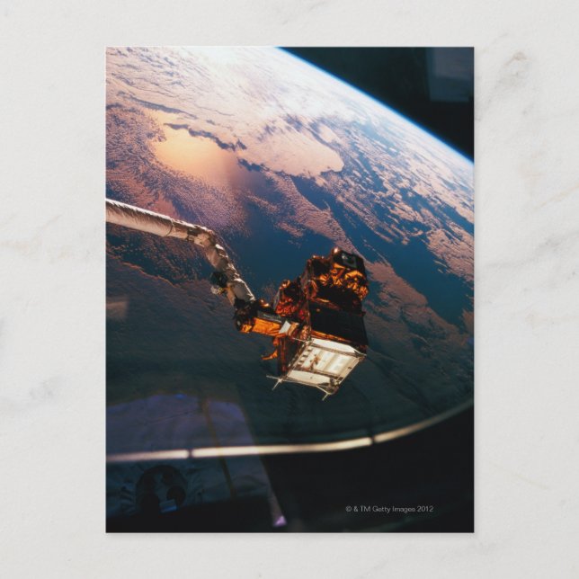 Cartão Postal Enterre do vaivém espacial 3 (Frente)