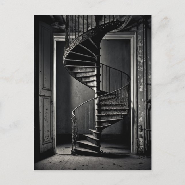 Cartão Postal Entra no mistério com o nosso t-inspirado na nossa (Frente)