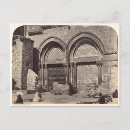 Cartão Postal Entrada à Igreja do Santo Sepulcro
