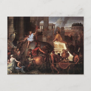 Cartão Postal Entrada De Alexander Na Babilônia