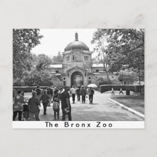 Cartão Postal Entrada do Zoo Bronx