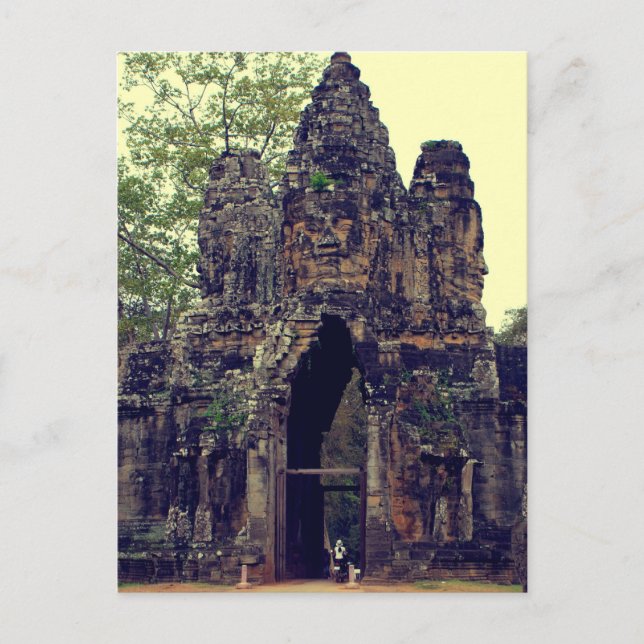 Cartão Postal Entrada para Angkor Wat III (Frente)