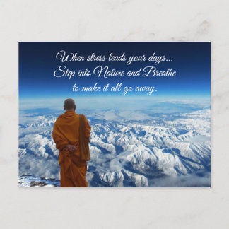Cartão Postal Entrar na natureza