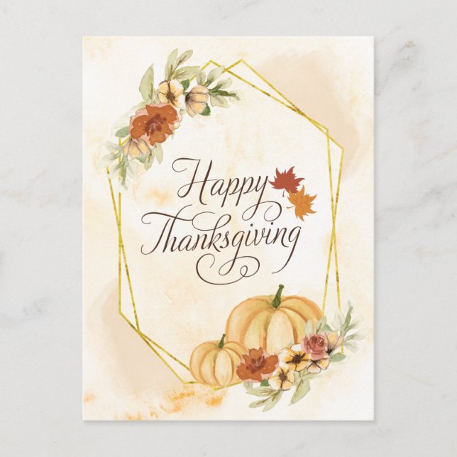 Cartão Postal Entre na sua presença com a Bíblia de Ação de Graç (Frente)