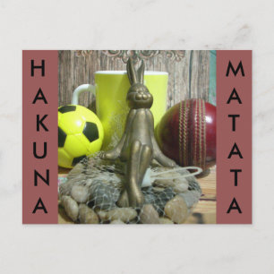 Cartão Postal Entre o brejo e a gordura: mistura de críquete de 