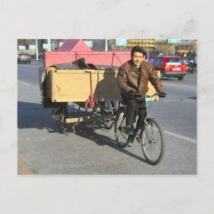 Cartão Postal Entrega de mobiliário