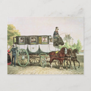 Cartão Postal Entreprise Generale des Omnibus",