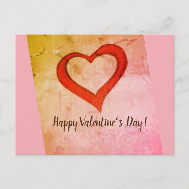 Cartão Postal Enviar Com Amor (Frente)