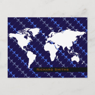 Cartão Postal enviar notícias do viagem mundial