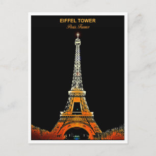 Cartão Postal Enviar um pedaço de Paris: Cartão-postal da Torre 