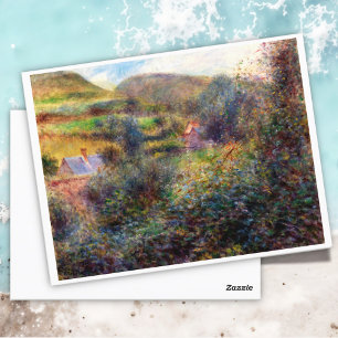 Cartão Postal Environs de Berneval, Auguste Renoir