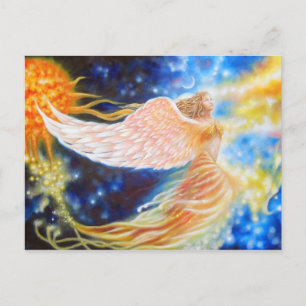 Cartão Postal Envolée flamboyante