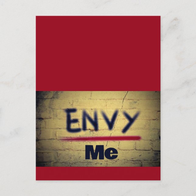 Cartão Postal ENVY T-Shirt (Frente)