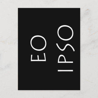 Cartão Postal Eo Ipso