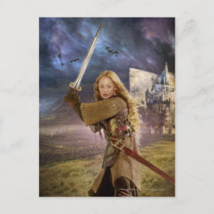 Cartão Postal Eowyn Levanta Espada