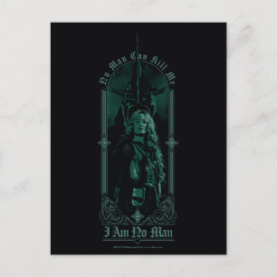 Cartão Postal Éowyn Vs SAURON™ "Eu Não Sou Homem" Gráfico de Roh
