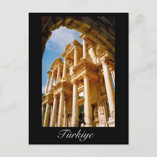 Cartão Postal ephesus türkiye (Frente)