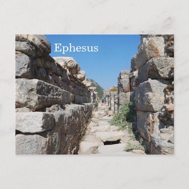 Cartão Postal Ephesus, Turquia (Frente)