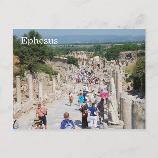 Cartão Postal Ephesus, Turquia (Frente)