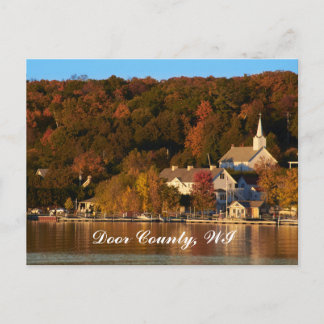 Cartão Postal Ephraim, Wisconsin, Sunset