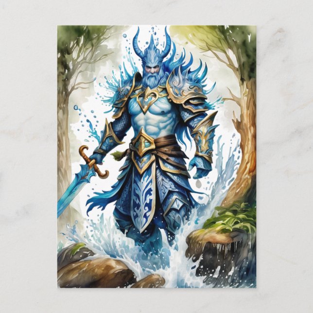 Cartão Postal Epic RPG Knight (Frente)