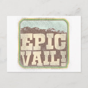 Cartão Postal Epic Vail