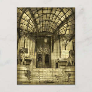 Cartão postal épico Sepia